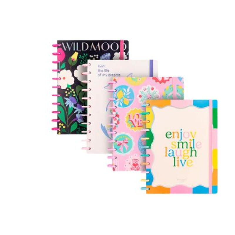 Cuaderno Con Discos Mooving Tamaño Carta Cuaderno Con Discos Mooving Tamaño Carta