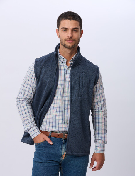 CHALECO FELPA ESPECIAL Azul