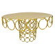 Soporte de Torta Dorado de 20*20*19CM Soporte de Torta Dorado de 20*20*19CM