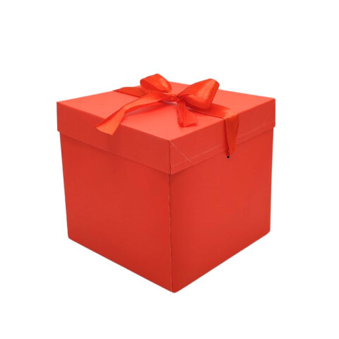 Caja de Regalo Grande Rojo