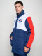 Parka Heritage Nacional Hombre Azul Marino, Rojo, Blanco