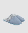 Pantufla men 26 Azul