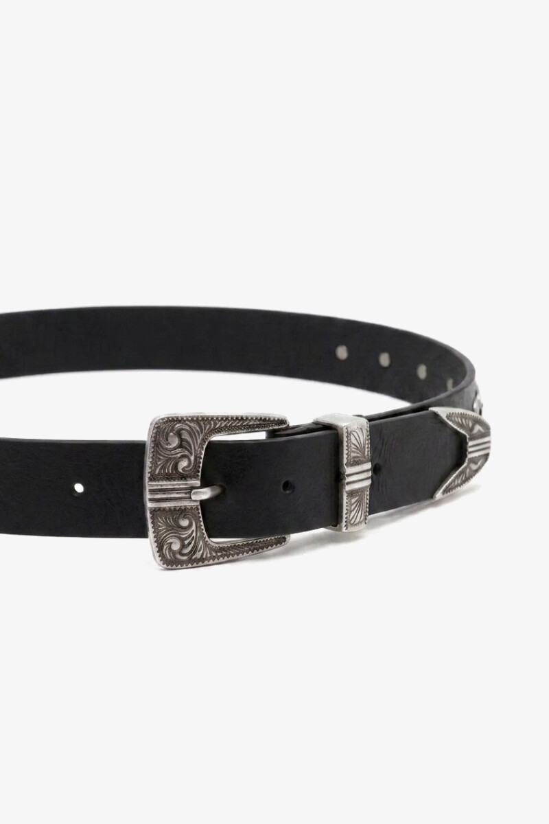 Cinturón boho negro