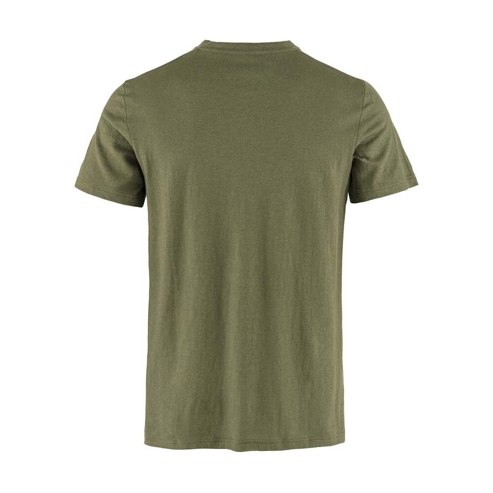 Polo Fjallraven Hemp Blend T-shirt M Hombre Green