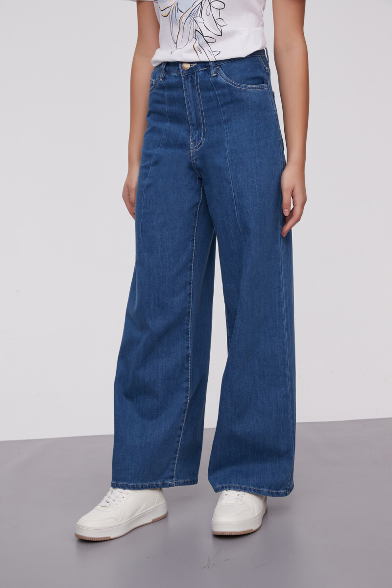 Pantalon Lenicete - Azul Medio 