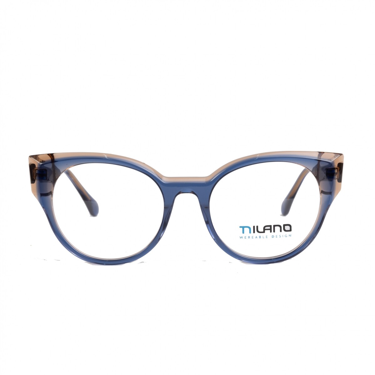 Milano Aronna - Azul y Beige 