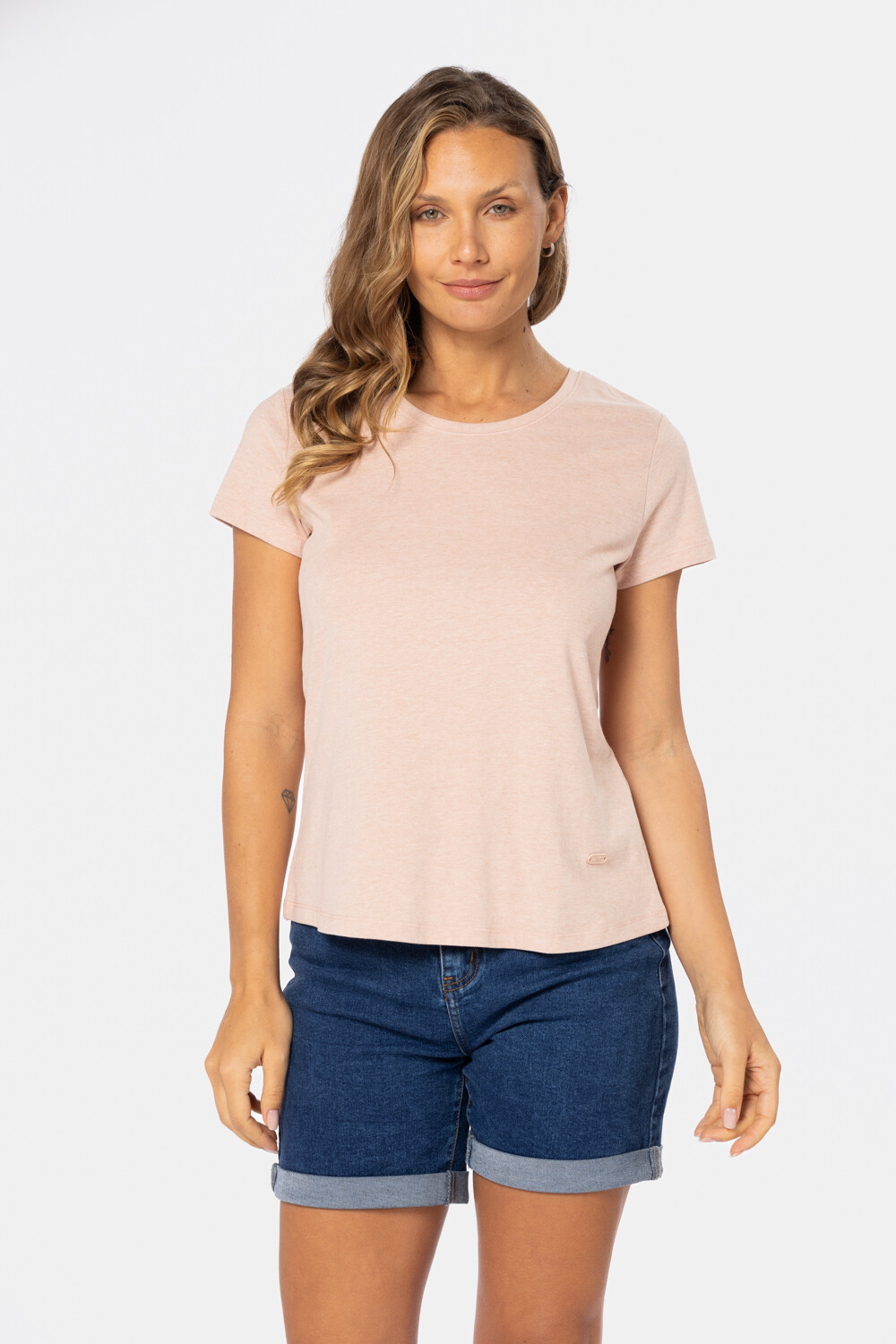 REMERA LISA Coral