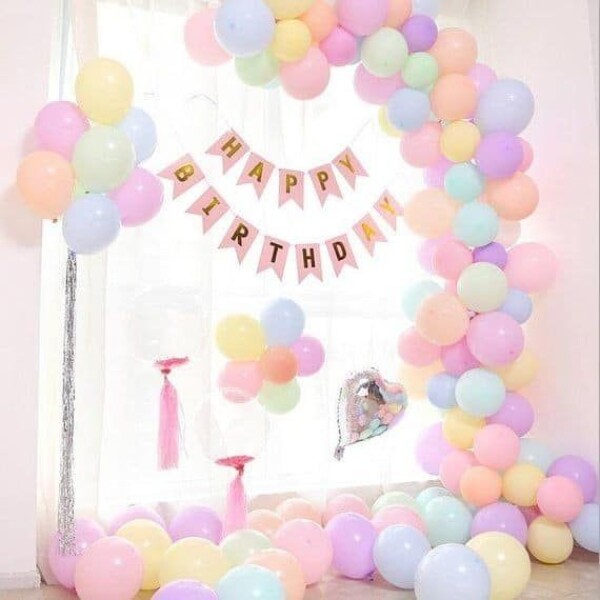 Globos De Colores Pasteles Surtidos x100 Globos De Colores Pasteles Surtidos x100