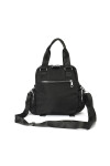 Mochila de nylon Negro