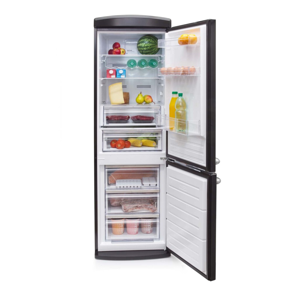 HELADERA METAL NEGRO JAMES J 373 RN