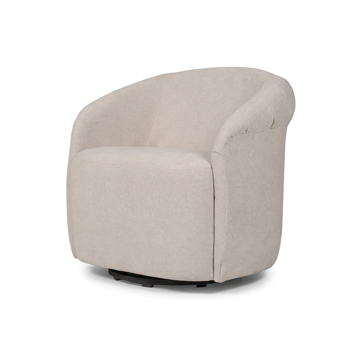 Butaca Eros Giratoria - Tela Microfibra - T72 (Beige) 