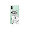 Protector para Xiaomi Redmi A2 transparente diseño gato Protector Para Xiaomi Redmi A2 Transparente Diseño Gato