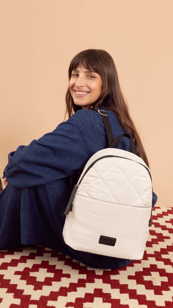 MOCHILA MIGUELINA - MANTECA 