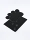 ALFOMBRA HUELLA SET X 2 NEGRO