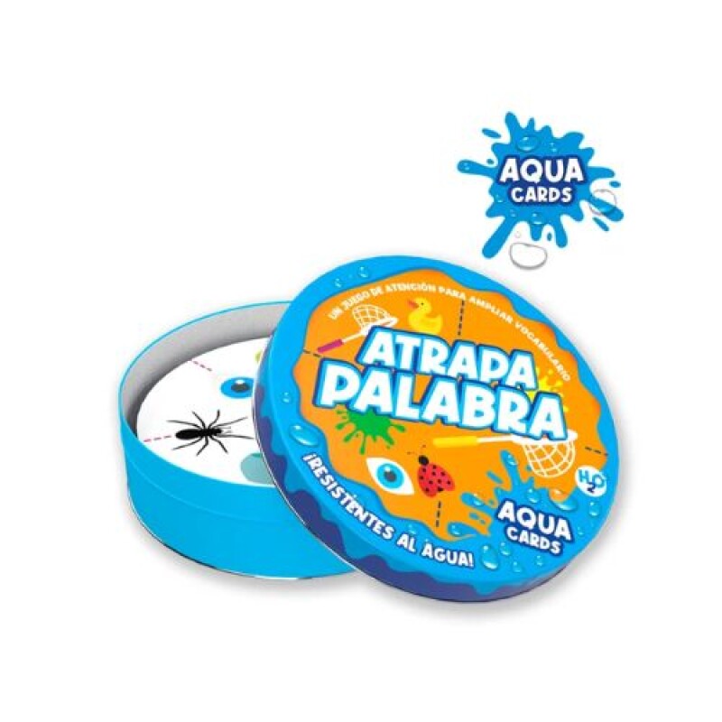 Juego de cartas a prueba de agua Atrapa palabra Imagiland Juego De Cartas A Prueba De Agua Atrapa Palabra Imagiland