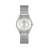 Reloj Swatch Metal Knit SS08M100M para mujer en acero Plateado