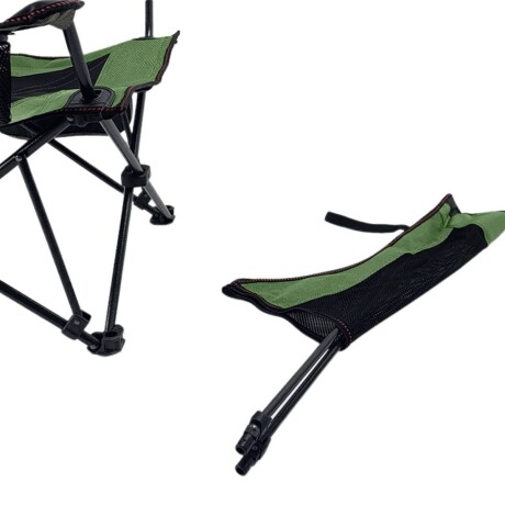 Silla plegable con reposapies Silla plegable con reposapies