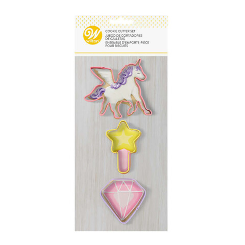 Juego Cortante Unicornio x3 Juego Cortante Unicornio x3