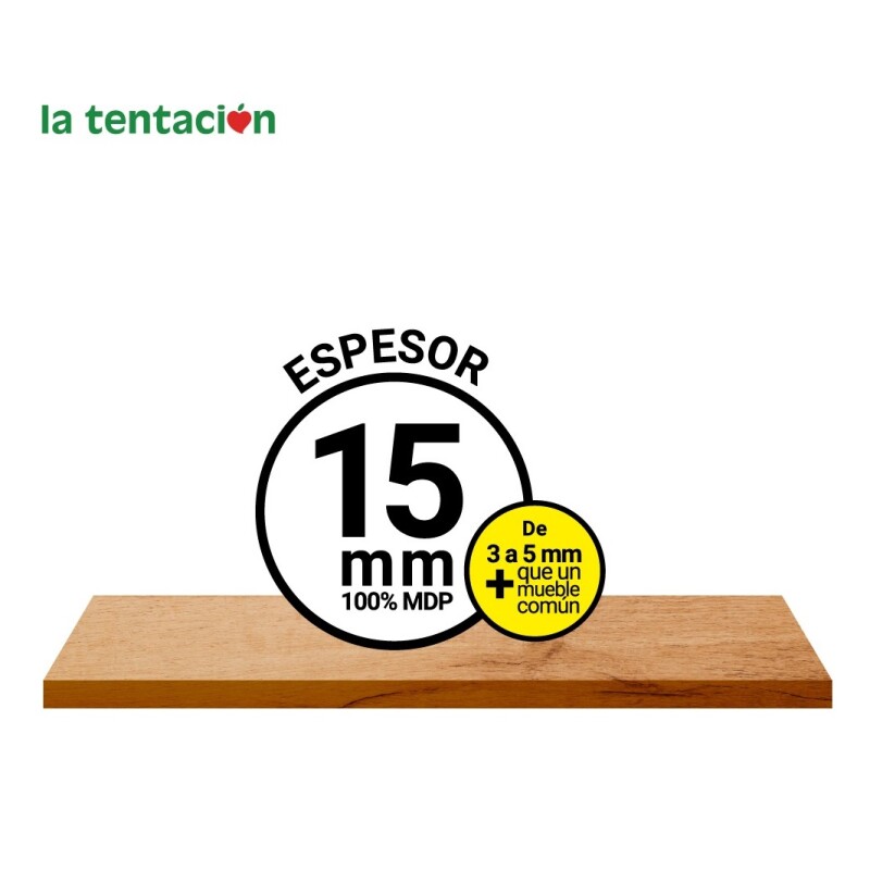 Zapatera Decorativa 1 Cajón 14 Est. Mdp 15mm Zapatera Decorativa 1 Cajón 14 Est. Mdp 15mm