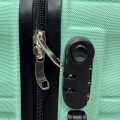 Valija Rigida Carry On Con Mango Telescopico Verde Pastel Valija Rigida Carry On Con Mango Telescopico Verde Pastel