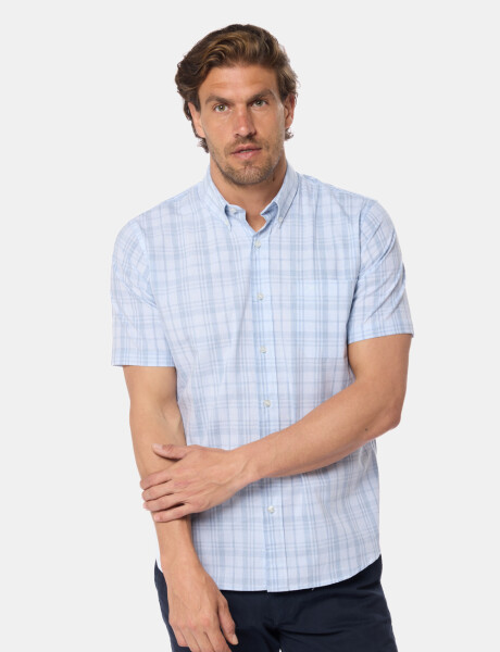 CAMISA SPORT A CUADROS Piedra