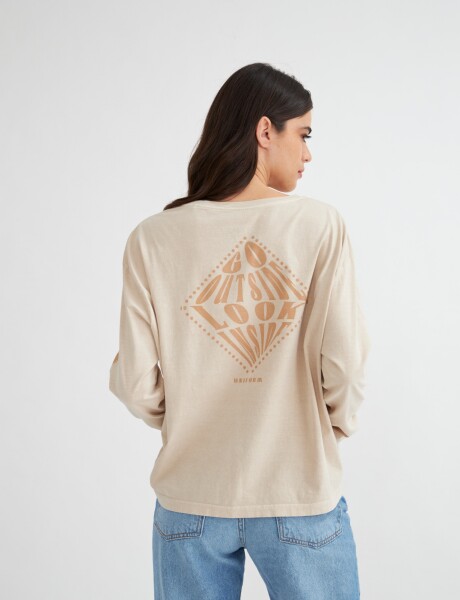 Remera Montena Crudo