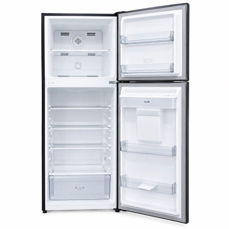 heladera refrigerador 245 litros freezer superior ACERO INOXIDABLE