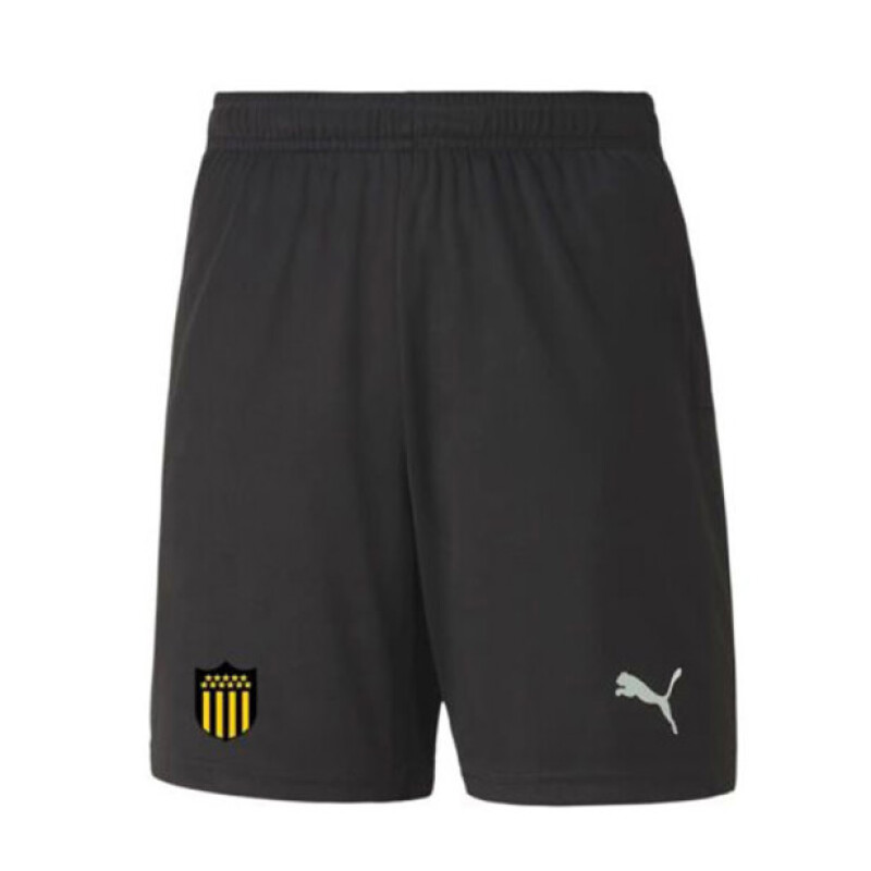 Short de Hombre Puma Peñarol Home 22 Negro - Amarillo