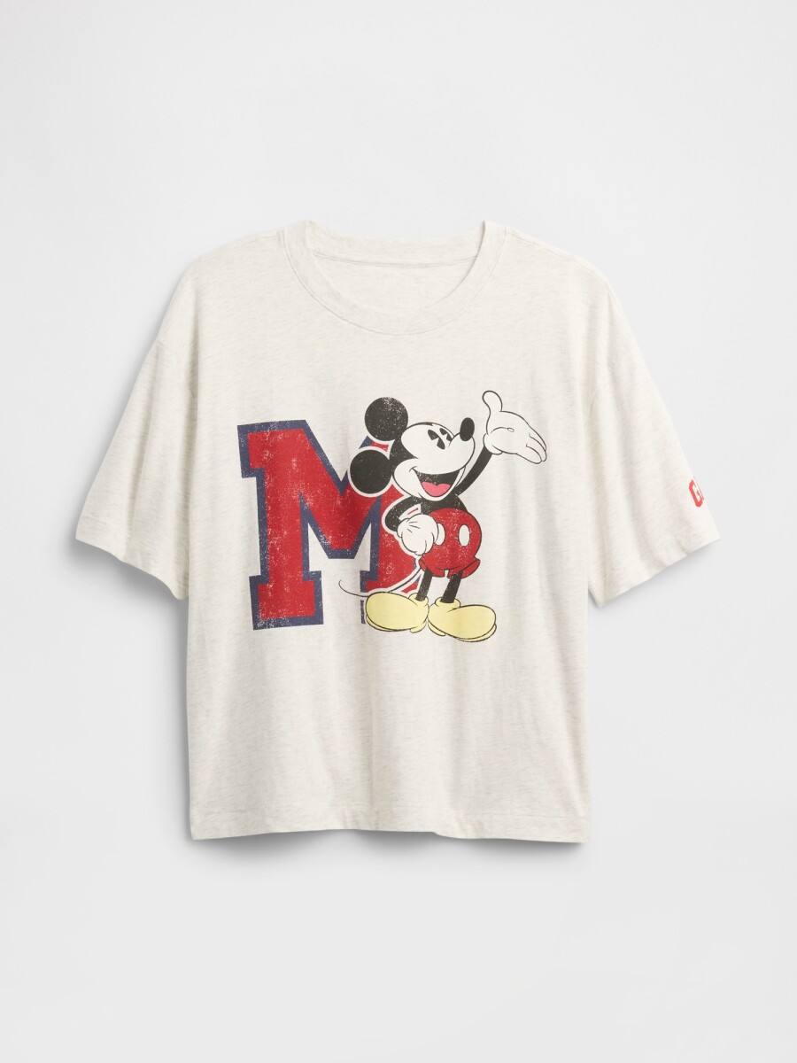 Remera Logo Oversized Mujer - Pale Grey Heather Bc01 