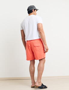 450625 SHORT HARRINGTON LABEL Naranja