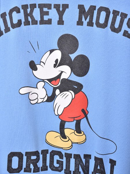 CANGURO HOODIE WALT DISNEY AZUL PIEDRA