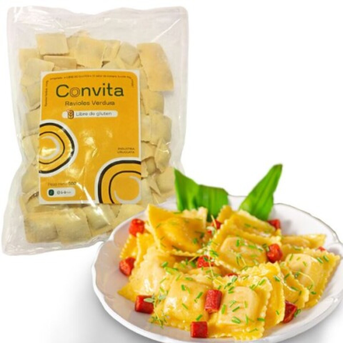 RAVIOLES DE VERDURA 500G CONVITA +SOLO PDE O WEB+ 