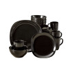 Set 16 piezas stoneware Quadro Thomson Negro