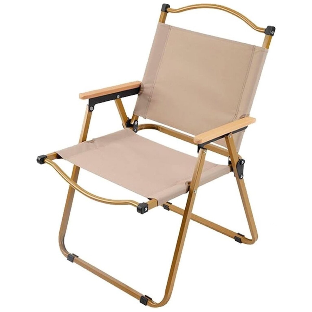 Silla plegable para camping - Beige 