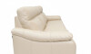 Sillón recliner 3 Cuerpos Rubi - 100% Cuero Arena