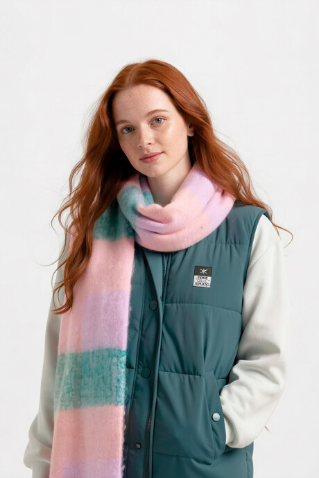 BUFANDA GASI DIXIE Rosado