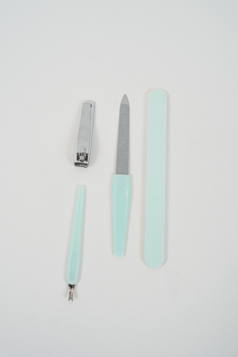 Set De Manicura Cecilia - Verde 