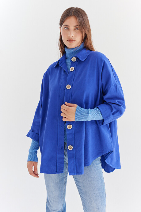 Camisa India Azul