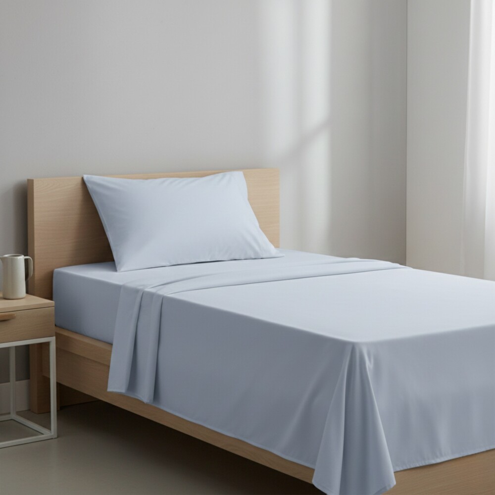 Juego de Sabanas 1 Plaza 200 Hilos - Pilar Celeste