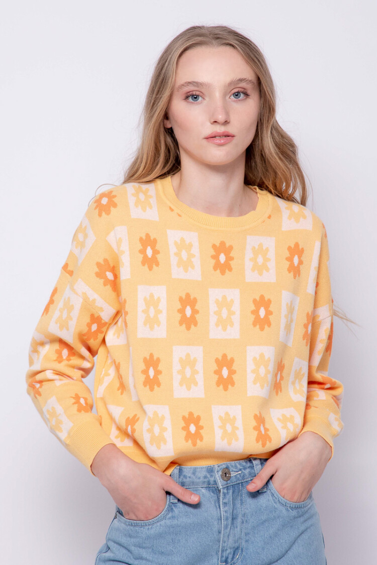 SWEATER LUSITANO Ocre Oro