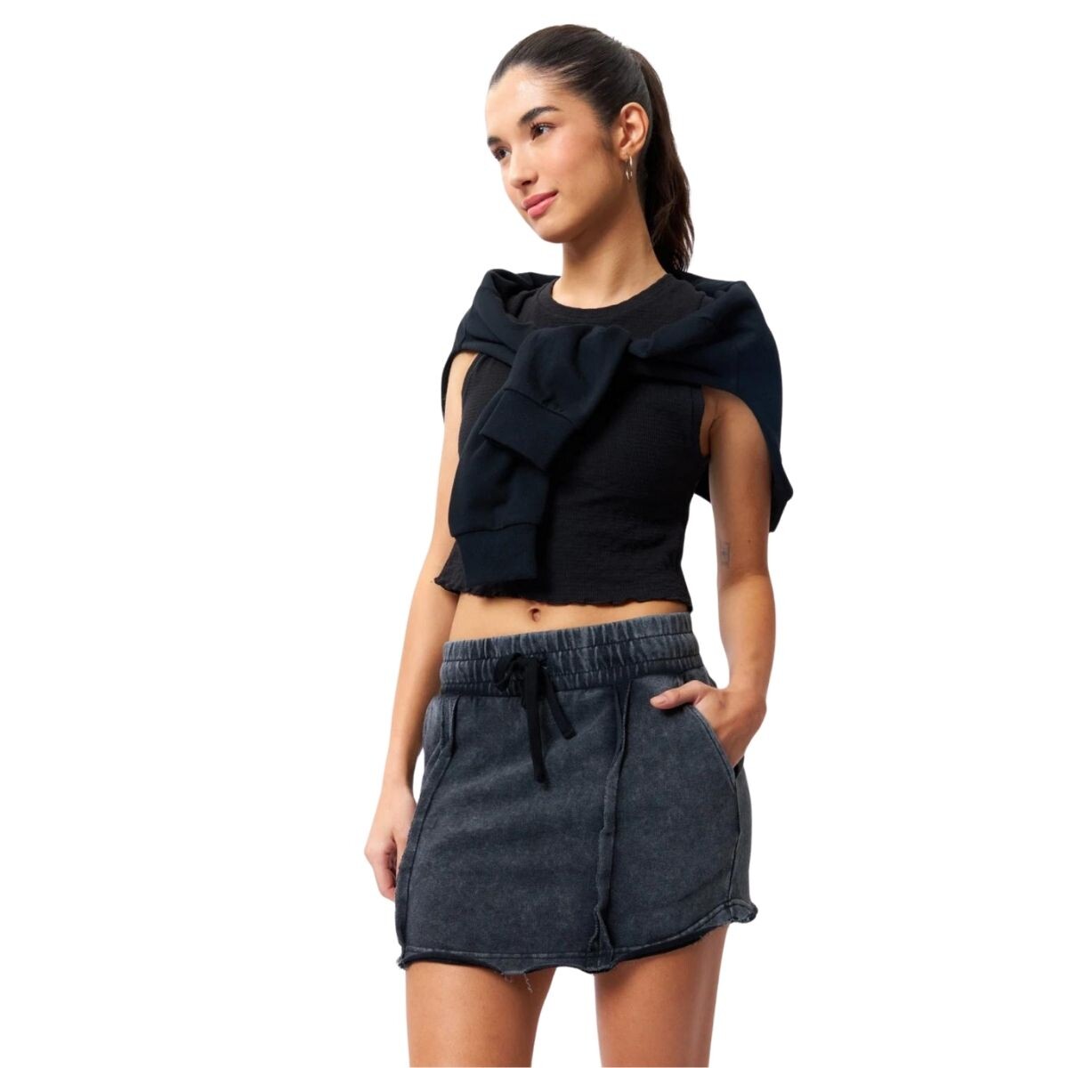 FALDA TITANA XS-L - NEGRO 