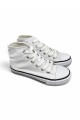 BOTA DEPORTIVA MEDIO BASKET LONA NIÑO Blanco