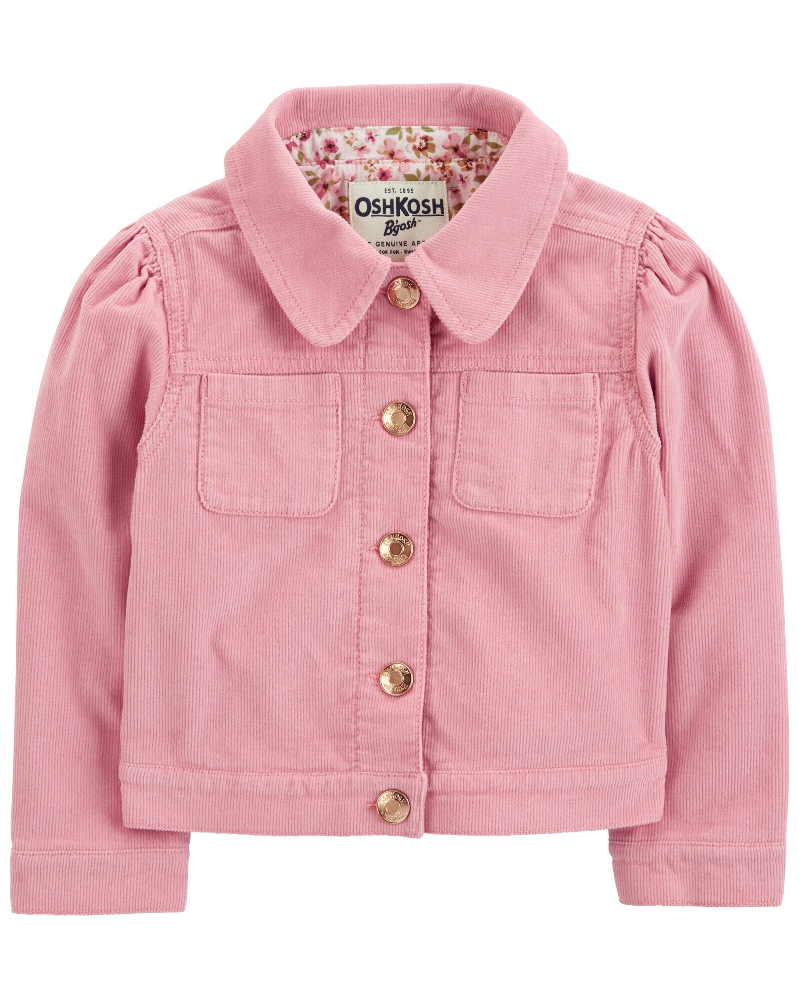 Campera de pana, rosada. Talles 2-5T Campera de pana, rosada. Talles 2-5T