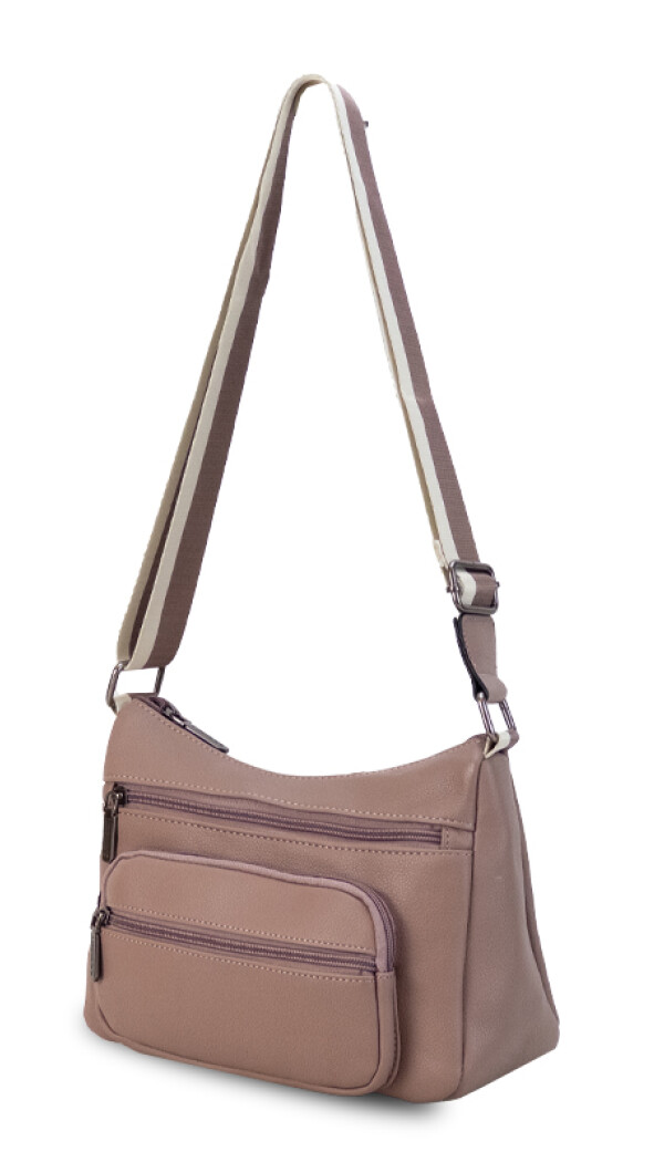 BANDOLERA GUATEMALA ROSA MAUVE