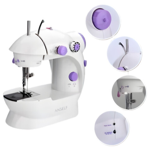 Coser Vestido Pantalon Maquina Mini A Pila Electrica Hilo Coser Vestido Pantalon Maquina Mini A Pila Electrica Hilo