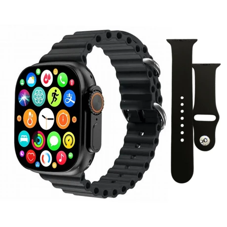 Reloj Smartwatch Watch Ultra 2 Cargador Magnético NEGRO