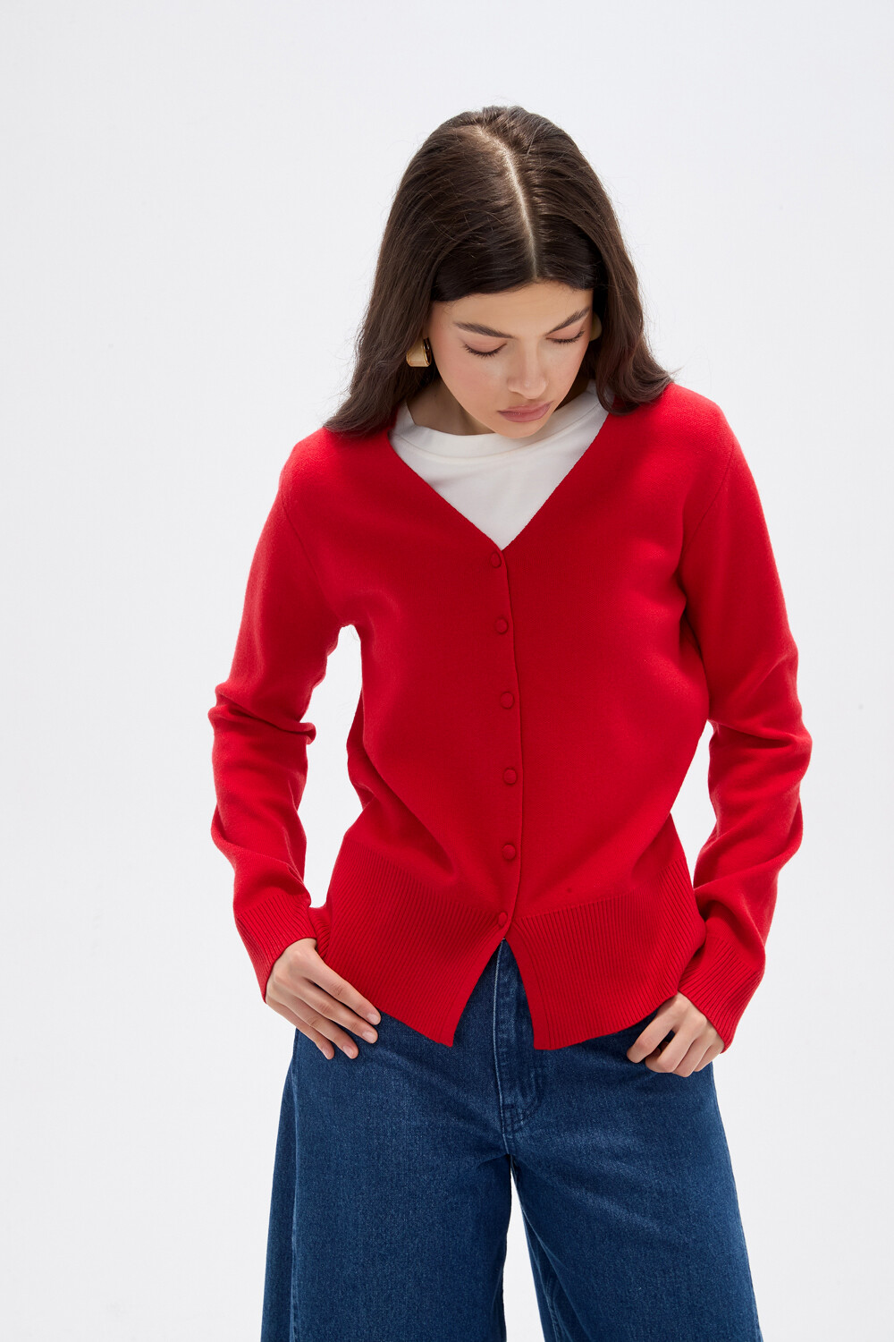 Cardigan Idera Rojo