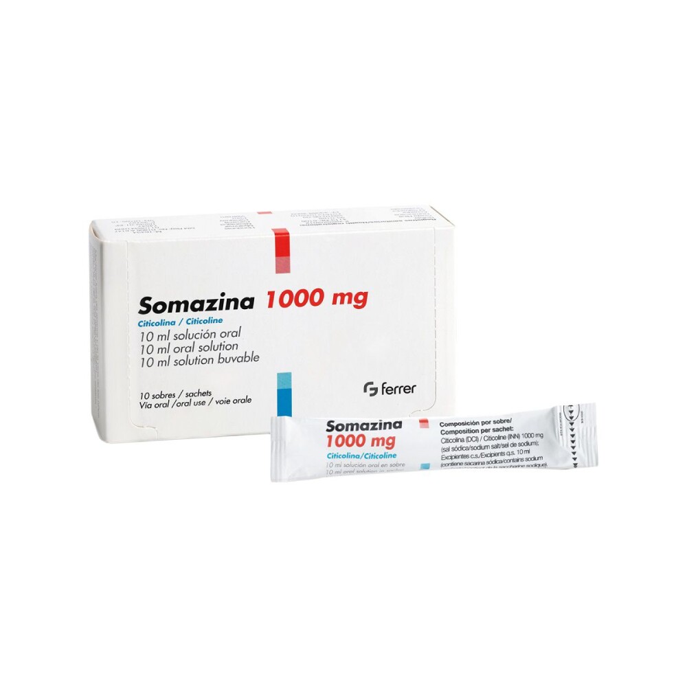 SOMAZINA 1000 MG. ORAL CJ X 6 SACHETS única