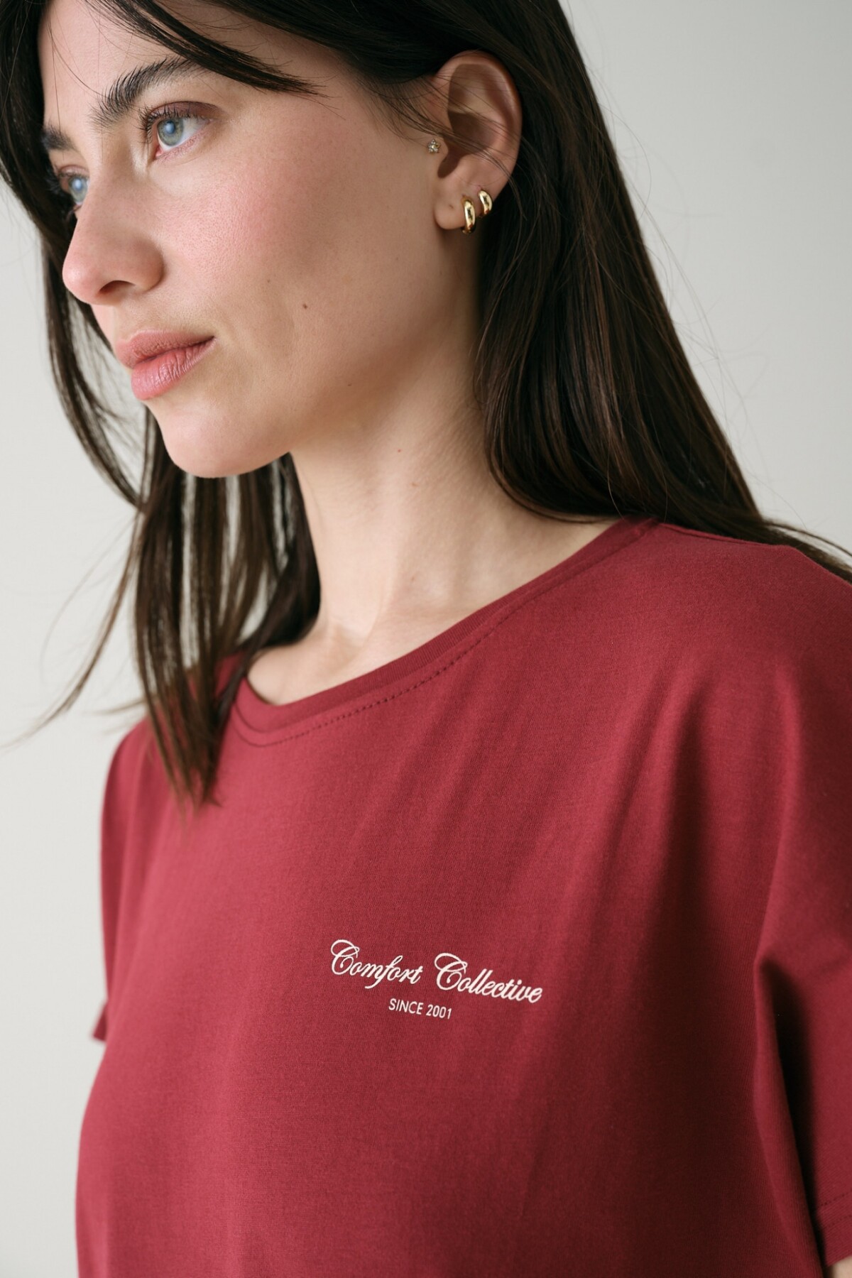 Camisón Freya Burdeos