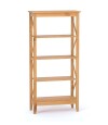 Biblioteca Estanteria Linea Open Rustico Hogar Natural